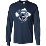 Vancouver Canucks And Superman Fans - Long Sleeve T-Shirt