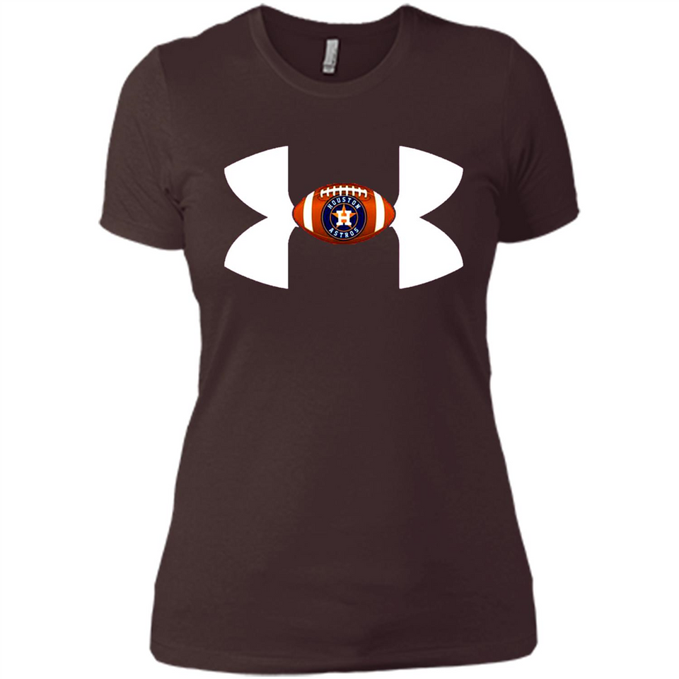 Houston Astros Under Armour Logo - Ladies' Boyfriend T-Shirt