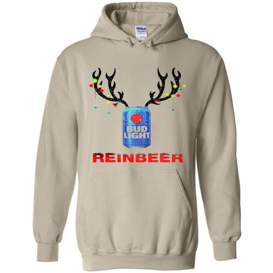 Bud light reinbeer Christmas - Hoodie