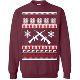 Rifle I Want Rifle Guns For Christmas ugly - Sweatshirt