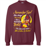 November Girl She Slays She Prays She's Beautiful PINGPONG