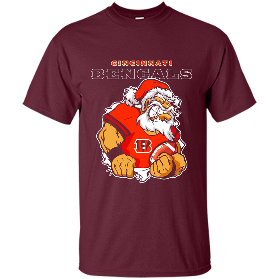 Grumpy Santa Claus Cincinnati Bengals Football Team PINGPONG