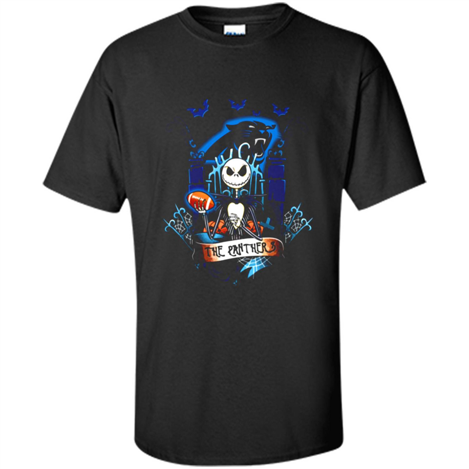 Carolina Panthers Halloween The Nightmare Before Christmas - Shirt
