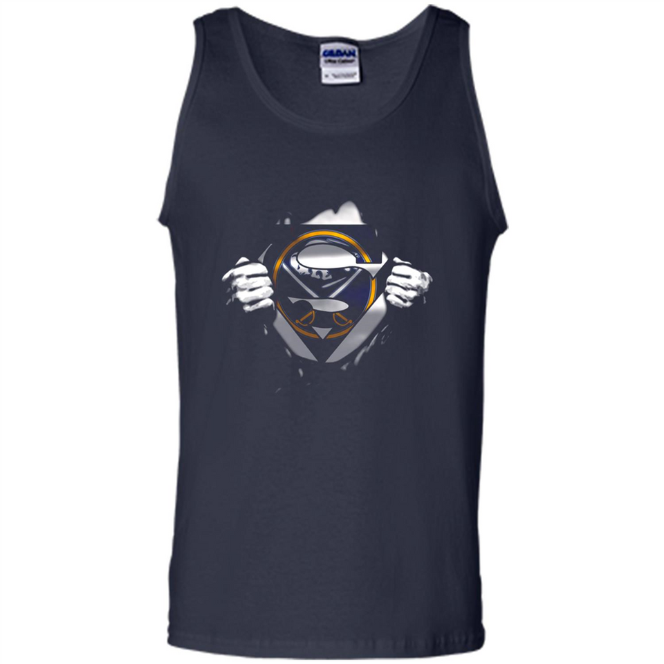 Buffalo Sabres And Superman Fans - Tank Top