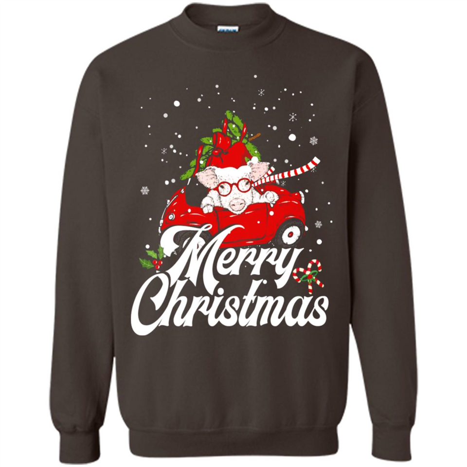Merry Christmas Pig s - Sweatshirt