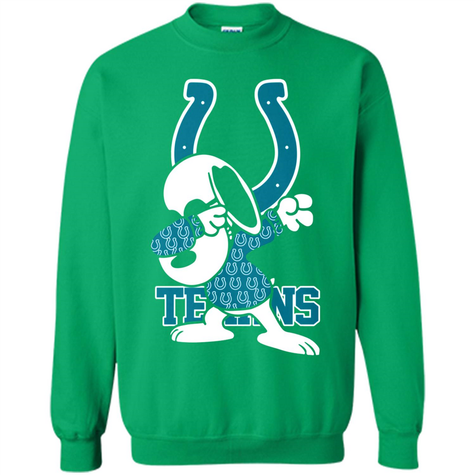 Indianapolis Colts Snoopy Dabbing PING PONG