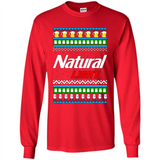 Natural light Christmas sweater PINGPONG