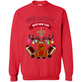 New Orleans Saints NFL Reindeer Funny Merry Christmas And Happy New Year