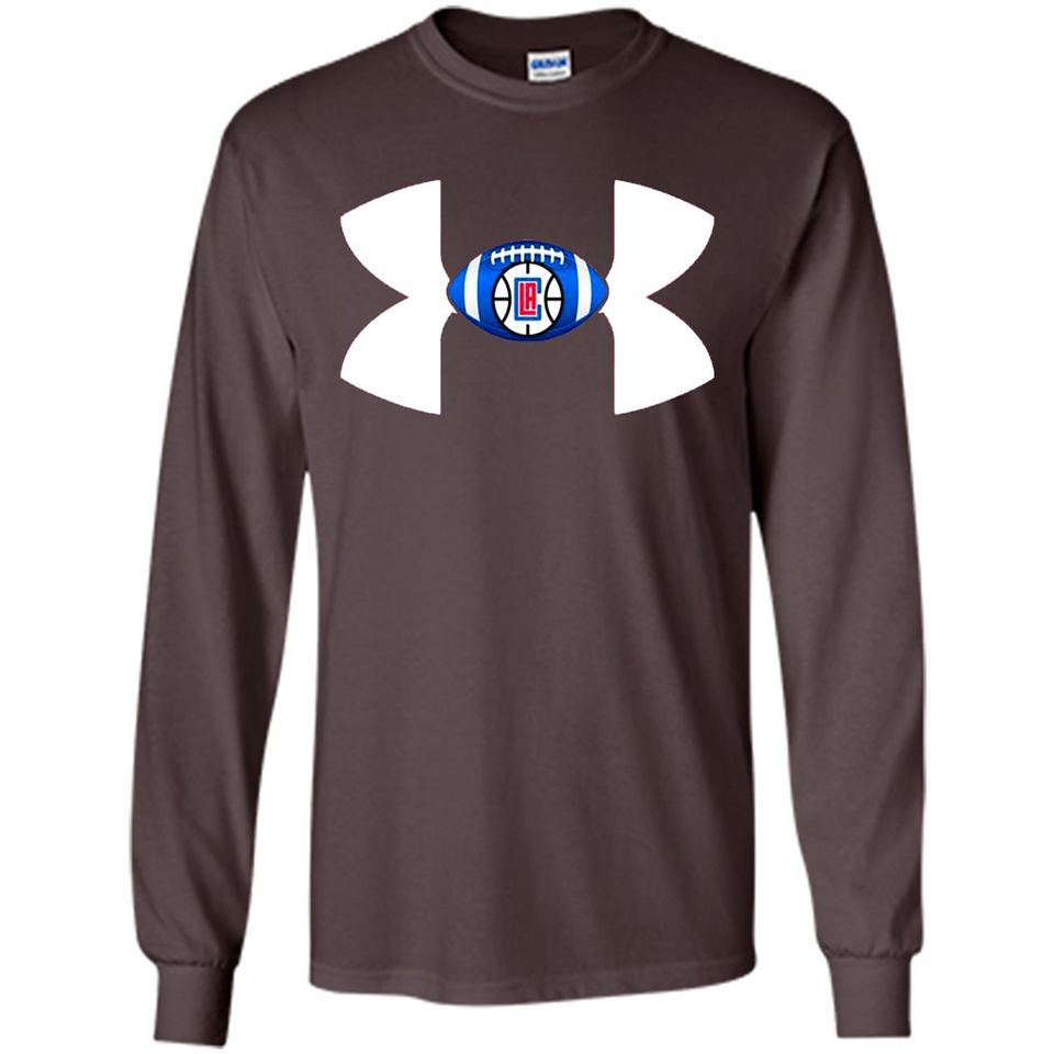 Los Angeles Clippers Under Armour Logo - Long Sleeve T-Shirt