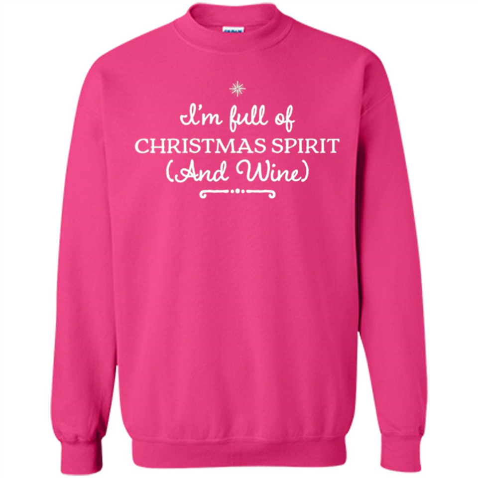 Christmas Tshirt for Women - Christmas Wine
