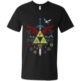 Song of Christmas Time the Legend of Zelda Ugly Sweater Perfect Christmas - Men's V-Neck