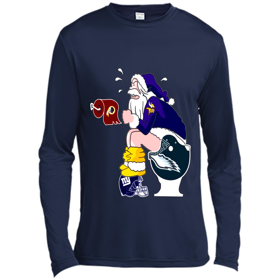 Minnesota Vikings Toilet Santa Claus PINGPONG