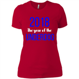 2018 The Year of the underdog tee - Ladies' Boyfriend T-Shirt