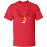 Football Christmas Shirt Reindeer Christmas Football Funny - Shirt