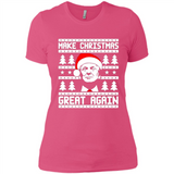 Fabulous Make Christmas Great Again Trump Ugly Christmas - Ladies' Boyfriend T-Shirt