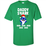Daddy Shark Costume Reindeer Funny Christmas T-Shirt - Shirt