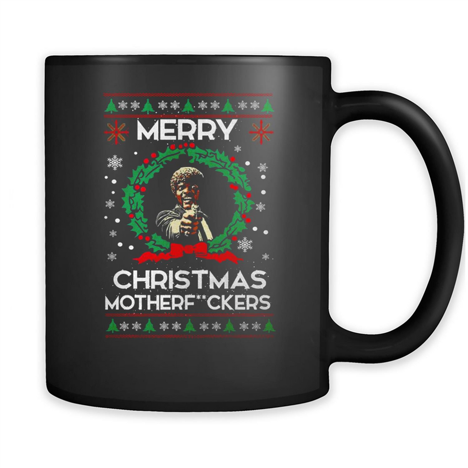 Jules Winnfield Pulp Fiction Merry Christmas Mother Fuckers PINGPONG