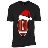 Christmas Football Shirt - Football Santa Hat Christmas