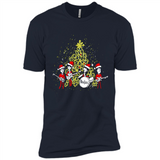 The Beatles chibi Christmas - Premium Short Sleeve T-Shirt