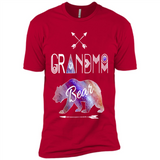 Grandma Bear Shirt Tribal Family Vacation & Camping Tee - Premium Short Sleeve T-Shirt