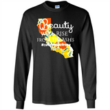 Paradise California Strong Camp Fire Youth T-Shirt PINGPONG - Long Sleeve T-Shirt
