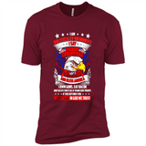 I Am Politically Incorrect I Say Merry Christmas America - Premium Short Sleeve T-Shirt