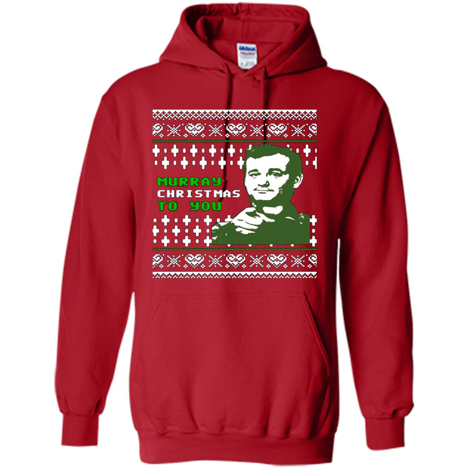Murray Christmas to you ugly sweatshirt PINGPONG