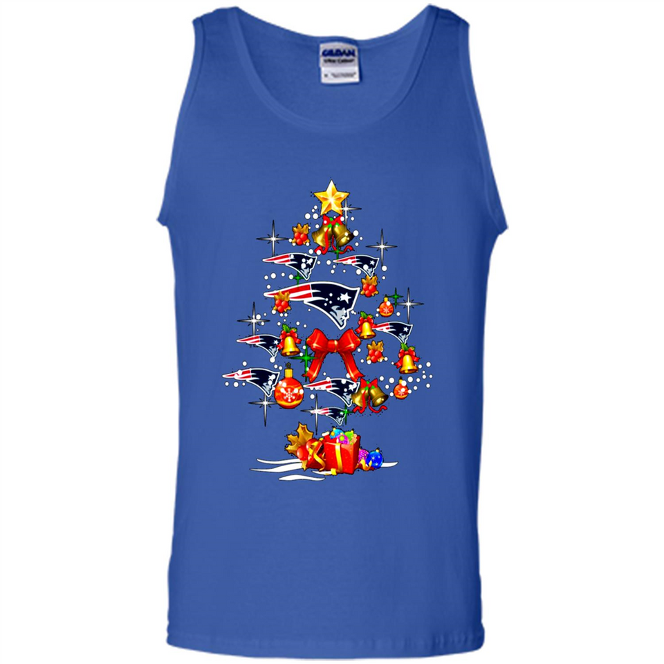 New England Patriots Christmas Tree sweater PINGPONG