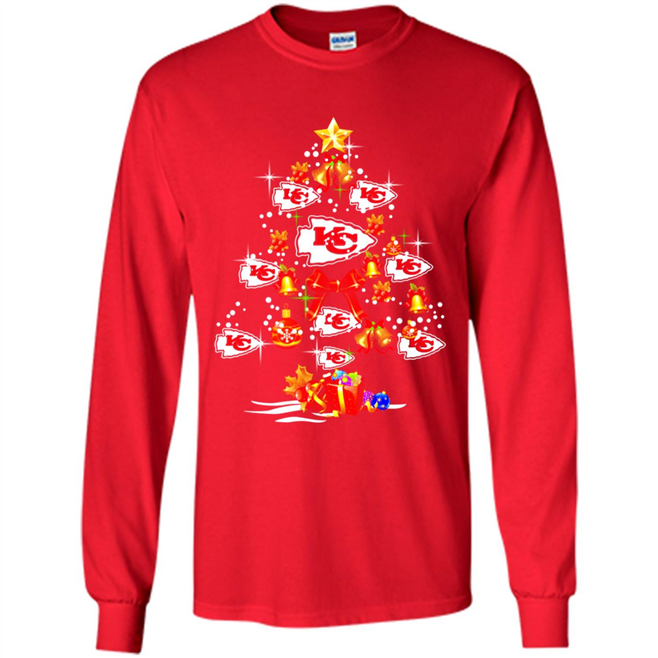 Kansas City Chiefs Christmas Tree PINGPONG