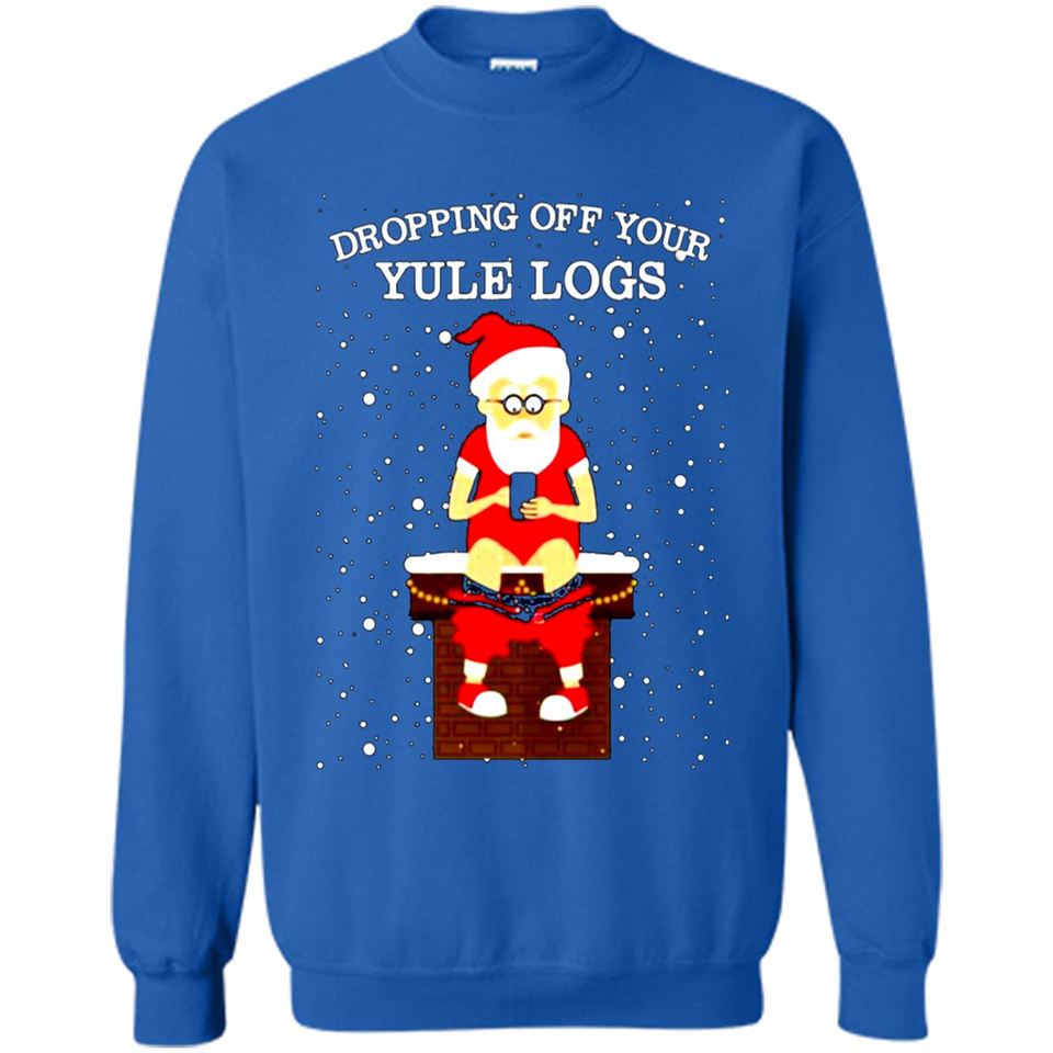 Santa Dropping Off Your Yule Logs