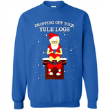 Santa Dropping Off Your Yule Logs
