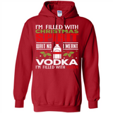 Christmas Gift Shirt Christmas Spirit Vodka Santa - Hoodie