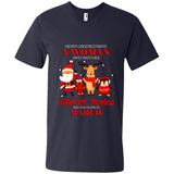 Never Underestimate A March Woman Watches Hallmark Movies Sweatshirt PINGPONG