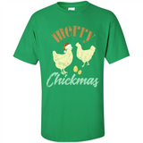 Christmas Chicken Vintage Shirt Funny Santa Hen Farmer Lover - Shirt