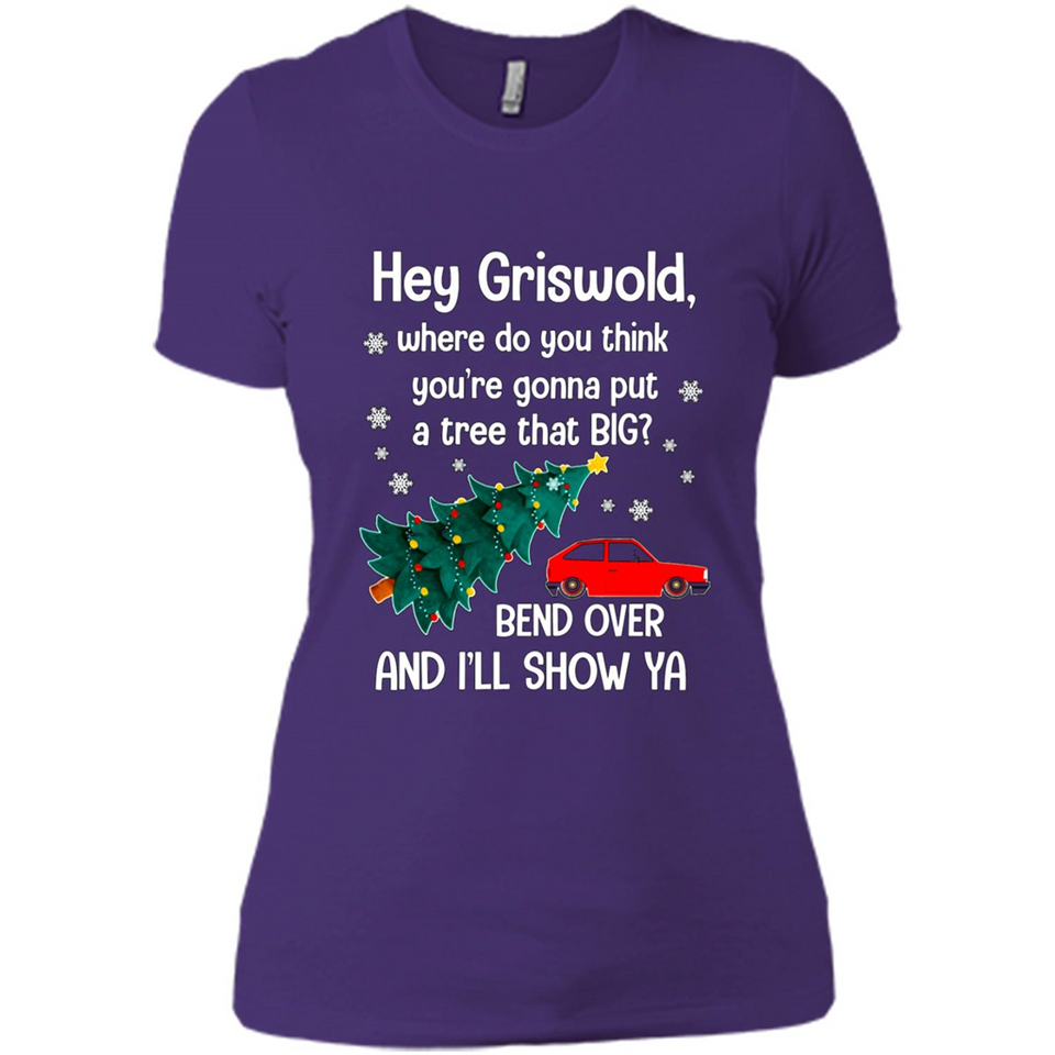 Hey Griswold Where Do You Think You’re Gonna Put A Tree Christmas PING PONG
