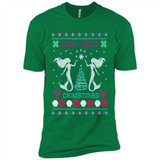 Mermaid Mer-Fect Ugly Christmas Sweater - Premium Short Sleeve T-Shirt
