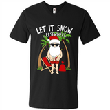Let It Snow Elsewhere - Men's V-Neck