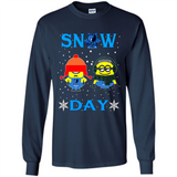 Snow Day Shirt For Memphis Grizzlies Vs Minion Fans pingpong