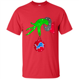 GRINCH HAND HOLDING DETROIT LIONS GLITTER CHRISTMAS PINGPONG