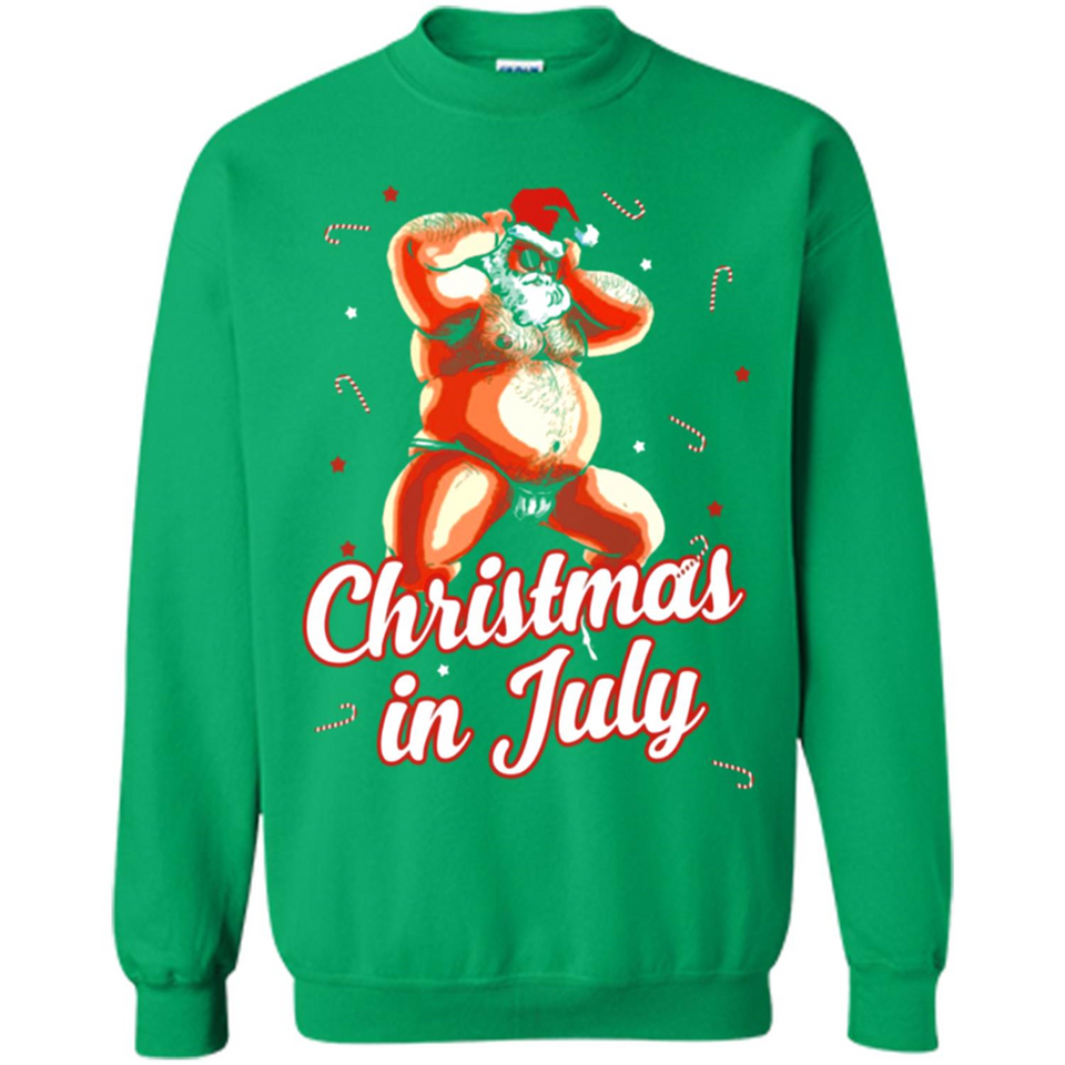 Christmas In July - Funny Dancing Santa - Sweatshirt