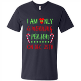 Funny Christmas Gift Santa - Men's V-Neck