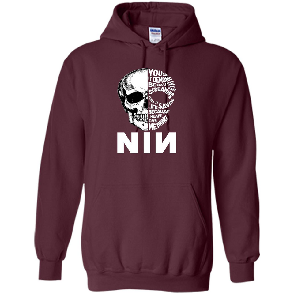 you call it demonic because you hear the screaming NIN