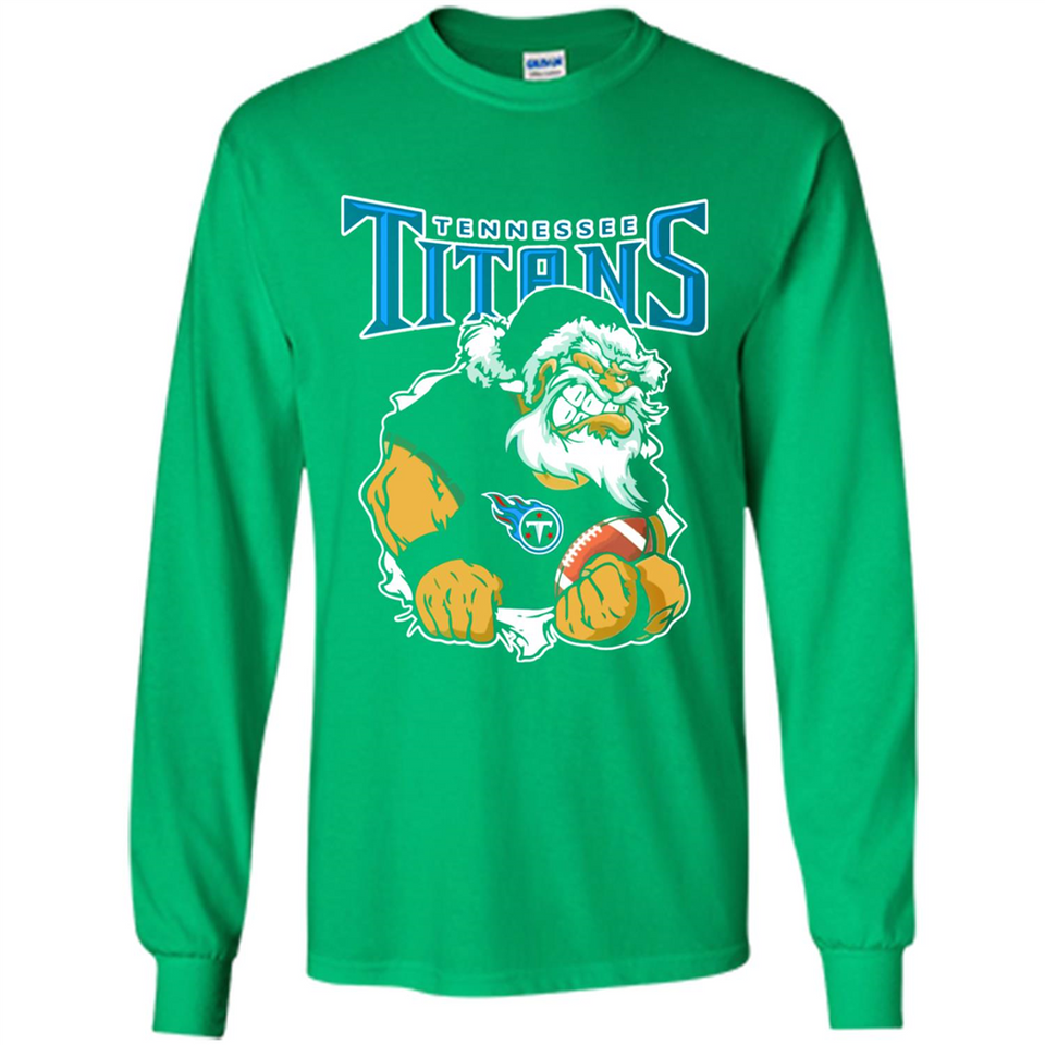 Grumpy Santa Claus Tennessee Titans Football Team PINGPONG