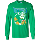 Grumpy Santa Claus Tennessee Titans Football Team PINGPONG