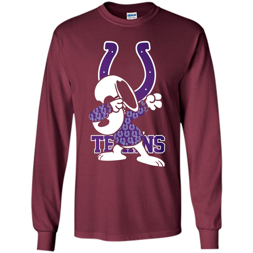 Indianapolis Colts Snoopy Dabbing PING PONG