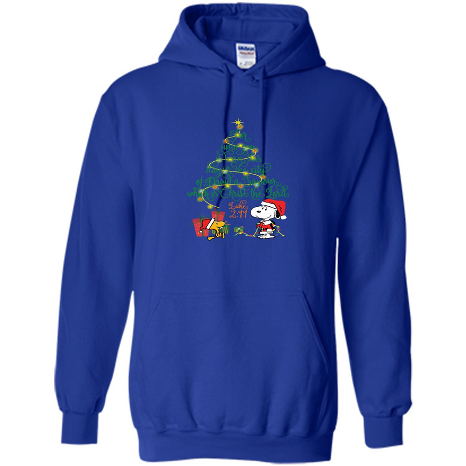 Snoopy-Woodstock-Christmas-tree-for-unto-you-is-born-this-day