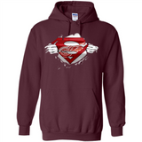 Detroit Red Wings And Superman Fans - Hoodie