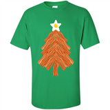 Bacon & Eggs Over Easy Fried Food Breakfast Xmas Tree Foodie - Shirt
