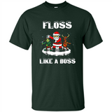 Floss Like A Boss Santa Flossing Dance Funny - Shirt