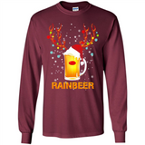 Rainbeer Funny Reindeer Beer Lover